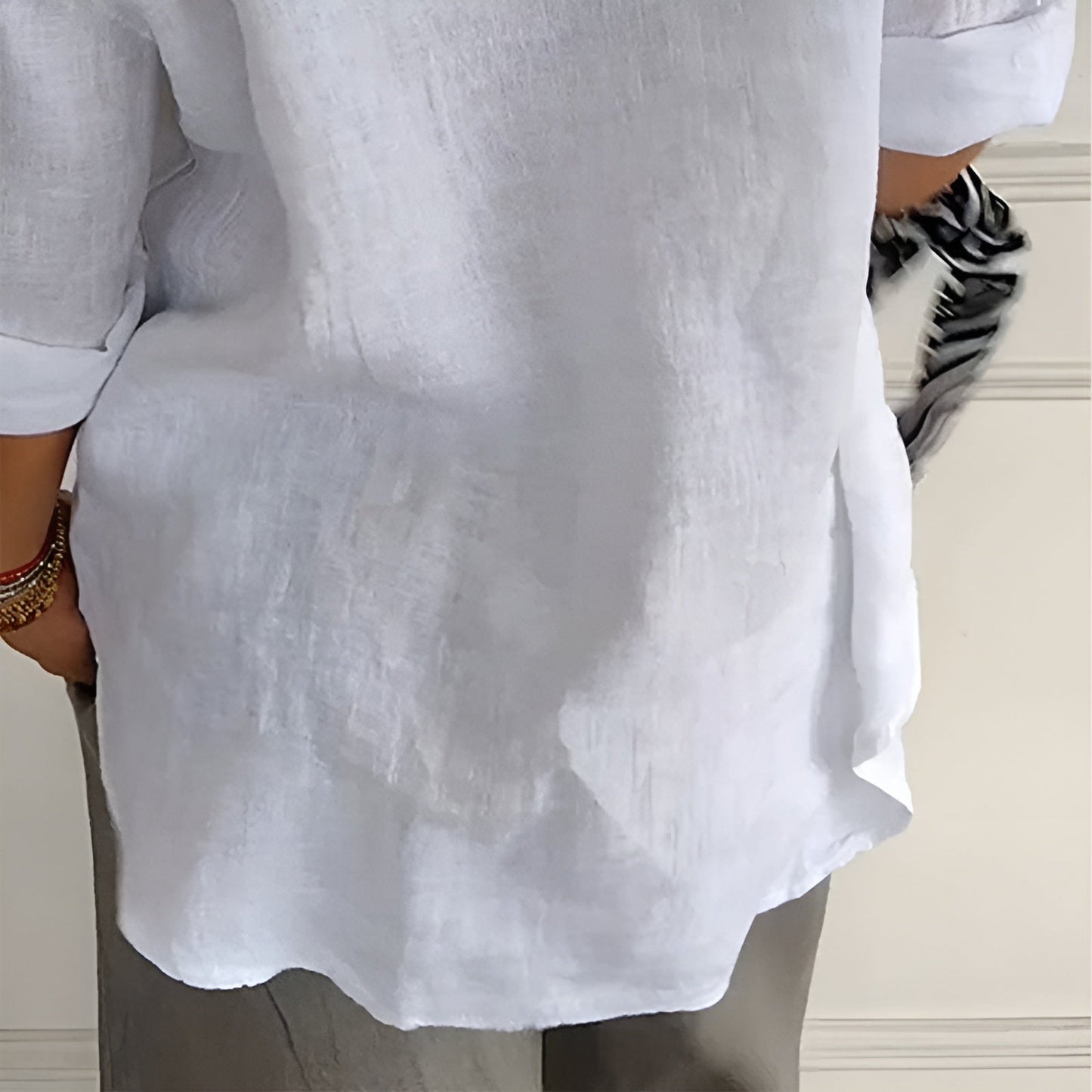Anita™ | Elegante linnen blouse (50% korting)